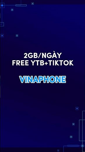 Sim Data 5G Vinaphone | Free YouTube, TikTok 1 Năm + 2GB/Ngày