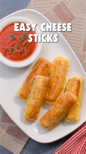 So Yummy on Instagram: "These easy cheese sticks are the perfect blend of crunch and melty goodness. 燎✨"
