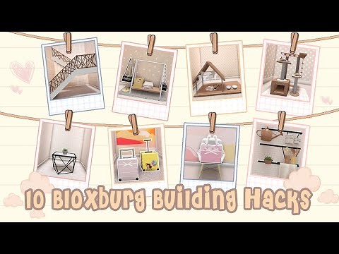 Bloxburg : 10 Building Hacks | Tips & Designs | Update 0.9.4 | Series 11