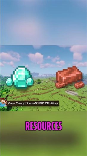Minecraft lore explained Ancient Builders Resource Scarcity