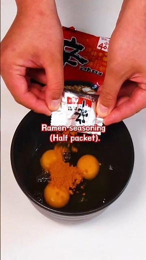 Ultimate Shin Ramen Cheese Steamed Eggs 🔥
