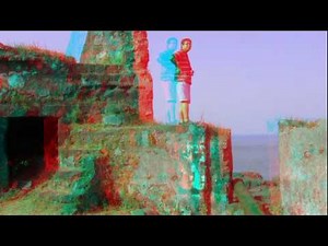 Journey to Korlai Beach & Fort in 3D Anaglyph