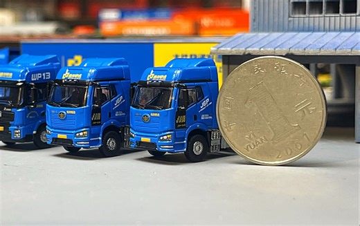 你绝没见过这么小的模型还能这么细致 真实还原 1:160微缩 N比例汽车模型