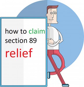 टैक्स relief under section 89 of income tax act in hindi |