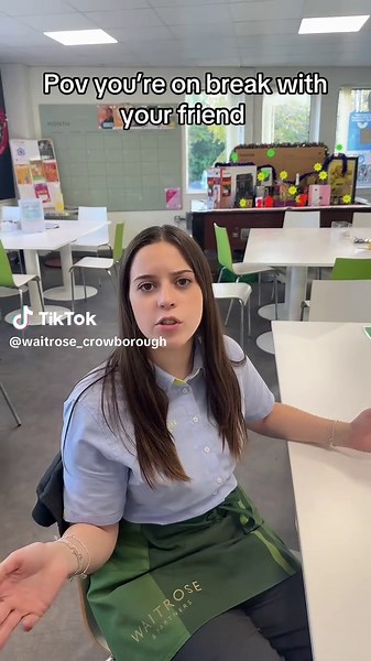 Enjoying a Break with Friends at Waitrose