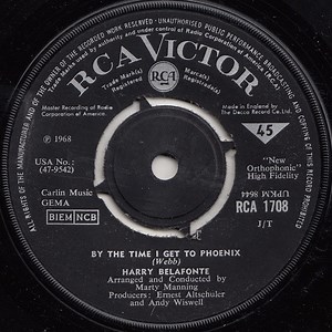 Harry Belafonte - By The Time I Get To Phoenix