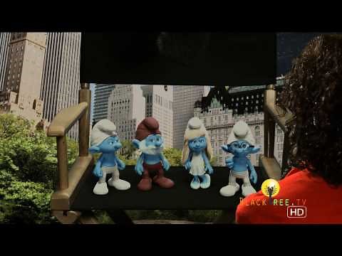 Smurfs visit New York!