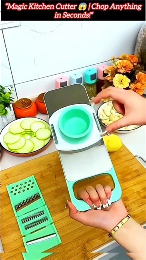 👉 Amazing Multi-Function Vegetable Cutter 🥒 | Kitchen Gadget You Must Try! | #Shorts