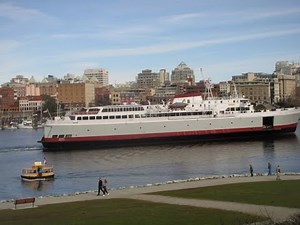 Coho Ferry from Victoria, BC to Port Angeles, Washington