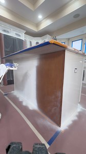 Kitchen Repainting #KitchenMakeover #art #diy #satisfying #painting | martinpainting_