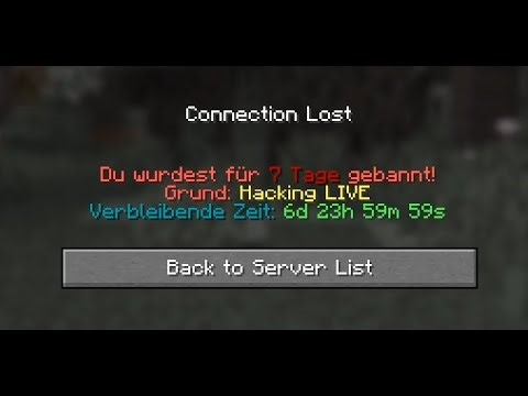 Ban vom HugoSMP.net Server