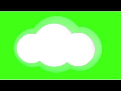 Comic Cloud - Cartoon Weather - Free Green Screen Animations