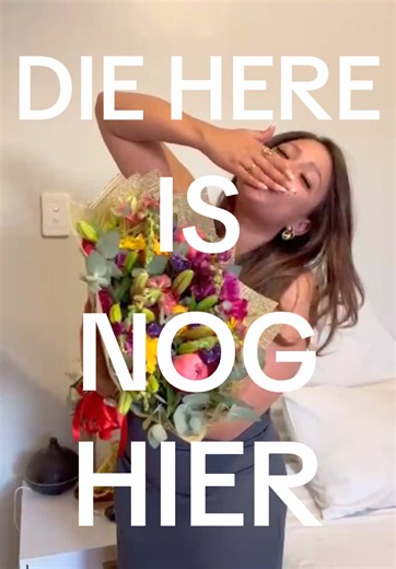 as jy ooit wonder of jou lewe nog betekenis het, of jy nog ‘n doel het, of God jou dalk halfpad gelos het… Hy het nie. Hy is jou Raadsman. Jou Sterke God. Sy Woord sal nooit leeg of vrugteloos terugkeer nie. wat Hy in jou begin het, sal Hy volbring. so hou aan opdaag. al voel jy moeg. al verstaan jy nie alles nou nie. al het jy net genoeg krag vir nog een dag. moenie ophou leef nie. moenie ophou glo nie. moenie ophou liefhê nie. jy is geroep vir ’n tyd soos hierdie. Hy is nog hier.