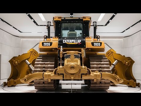 Meet the 2026 Caterpillar D3 Dozer – Unstoppable Force!