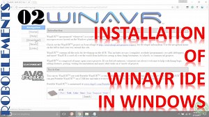 02-AVR ATmega 16 Tutorials- Installation of WinAVR Integrated Development Environment.