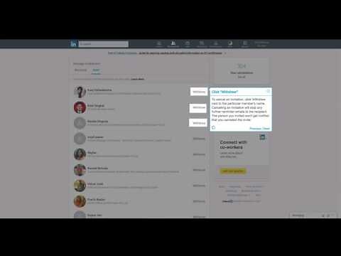 How to Cancel an Sent Invitation on LinkedIn