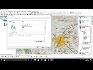 how to define a projection of raster ArcGIS