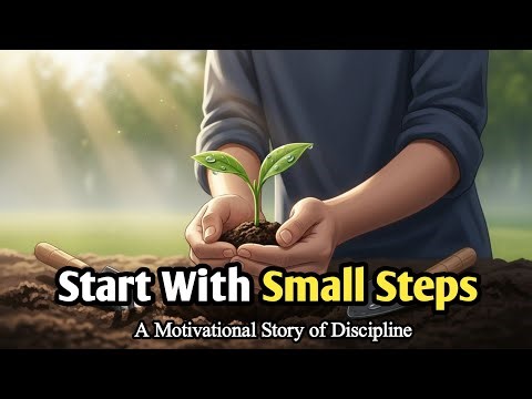 Start With Small Steps | A powerful Motivational Story
