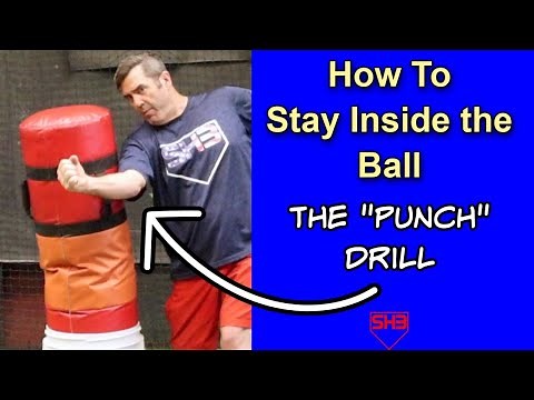 How To Stay Inside the Ball (Baseball Hitting Drill)