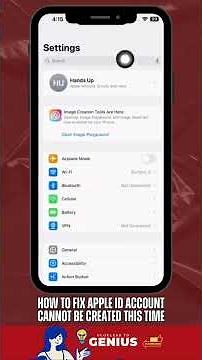 Fix “Apple ID Cannot Be Created at This Time” (2025 Working Solution!) 🚫✅