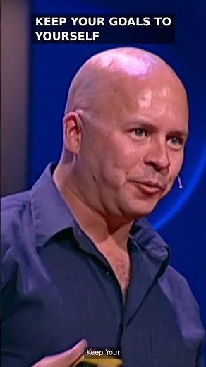 Keep Your Goals to Yourself — Derek Sivers
