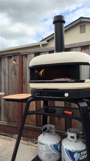 Launching a Pizza into our Gozney Dome Gen 2