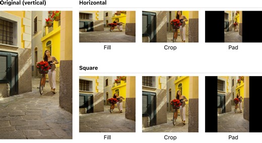 Modify frame size in Compressor