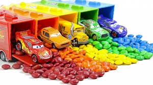 Learning Color Special Disney Cars Lightning McQueen magic mack truck for kids car toys | Car Toys