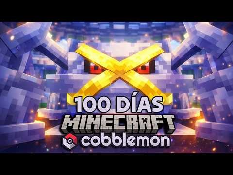 Sobreviví 100 DÍAS en la ÚLTIMA ACTUALIZACIÓN de Minecraft Pokémon con mis amigos (Cobblemon 1.7)