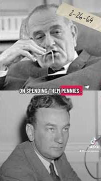 LBJ: Thanks For Work On Conference Tax Report (LBJ & Charles Halleck) 2-26-64