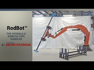 MEDATech Engineering's BORTERRA RodBot™ Robotic drill rod & casing insertion/removal