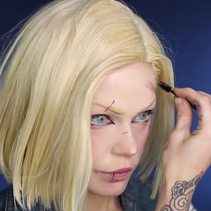 34K views · 1.1K reactions | Back with another new Dragon Ball cosplay! Today I'm doing Android18 with some battle scars for a little more intrigue. Hope you all like this one 﫶 | Jo Steel | Facebook