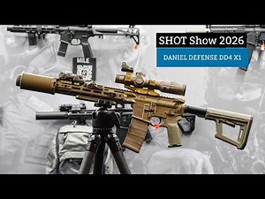 SHOT Show 2026 - Daniel Defense DD4 X1, the new AR15-style platform