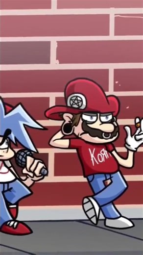 FNF MARIOS MADNESS V2 (Day out) #fnf #mariosmadnessv2 #youtubeshorts #youtubeshort