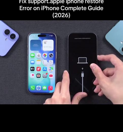 Fix support.apple.com iPhone Restore Error - Complete Guide