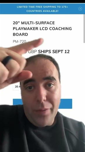 Draw. Teach. Win. – Playmaker 20” LCD Coaching Board