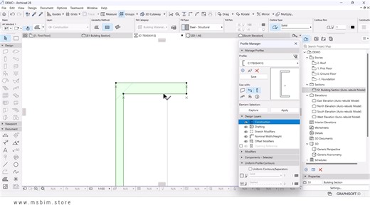 Build a Detailed 3D Model from Scratch ArchiCAD for Beginners