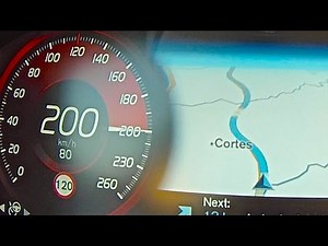 Volvo S90 T6, 0 - 200km/h