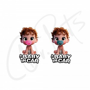 Baby Boy in Car Sticker Baby Girl in Car Sticker Baby on Board Decal Baby on Board Car Sticker - Etsy Australia
