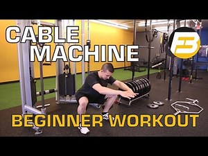 Fitness and Exercise Tips For Men And Women Over 50 - Cable Machine Workout Routine for Beginners