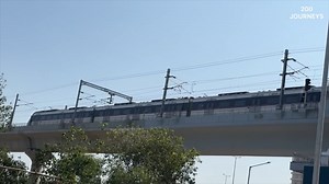 26 reactions | Namo Bharat Rail India’s First RapidX Train Journey Delhi Meerut RRTS Train | 200Journeys | Facebook