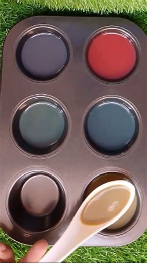 3 Amazing Vibrant Shades#artshorts #viral #satisfying #colormixingmagic
