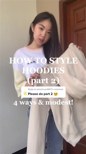 HOW TO STYLE HOODIES: 4 Modest Outfit Ideas