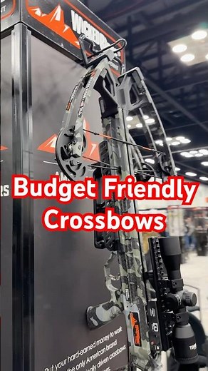 Looking for a budget friendly crossbow? Check out our Wicked Ridge line