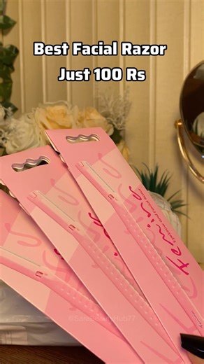 Tinkle razor | Best tinkle razor 🪒🌸 #razor #facialhairs #explore #shorts #shortsfeed #skincare