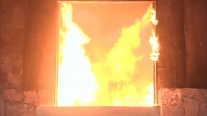 Big Fire Burning Camera Pushed Outside 库存影片视频（100% 免版税）3767064481 | Shutterstock