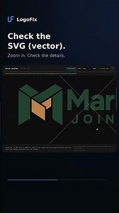 Turn your logo into SVG & transparent PNG | LogoFix