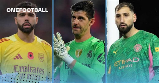 Ranking the 10 best goalkeepers in the world right now: Courtois, Raya, Donnarumma…
