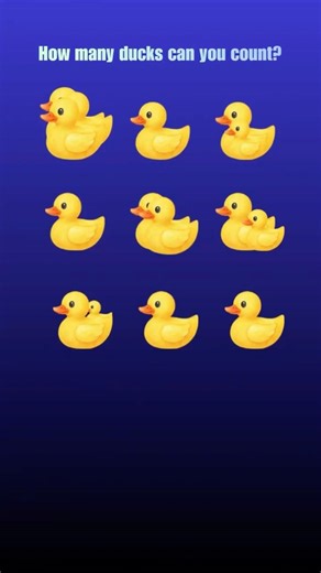 How Many Ducks Are Hiding? 🦆 Spot Them All! #shorts