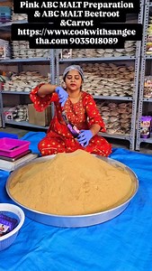Pink ABC MALT Preparation & ABC MALT Beetroot &Carrot https://www.cookwithsangeetha.com 9035018089 | Cook With Sangeetha